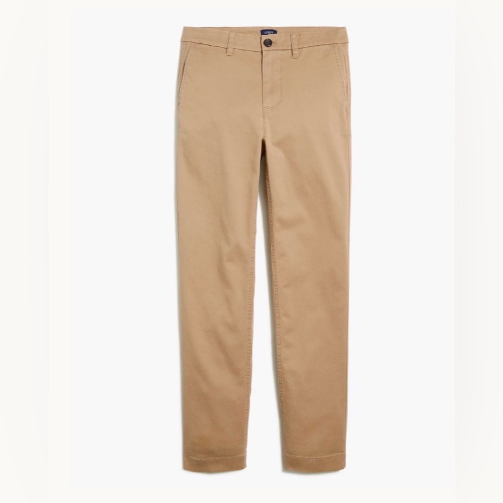 J. Crew High-rise girlfriend chino pant